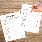 Activités de traçage : exercices pré-écriture