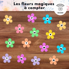 Les fleurs magiques à compter