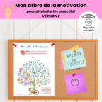 Mon arbre de la motivation : version 2