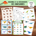 Ensemble à la découverte des dinosaures