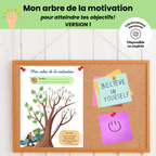 Mon arbre de la motivation : version 1