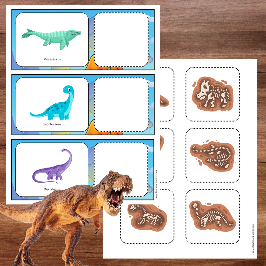 Ensemble à la découverte des dinosaures