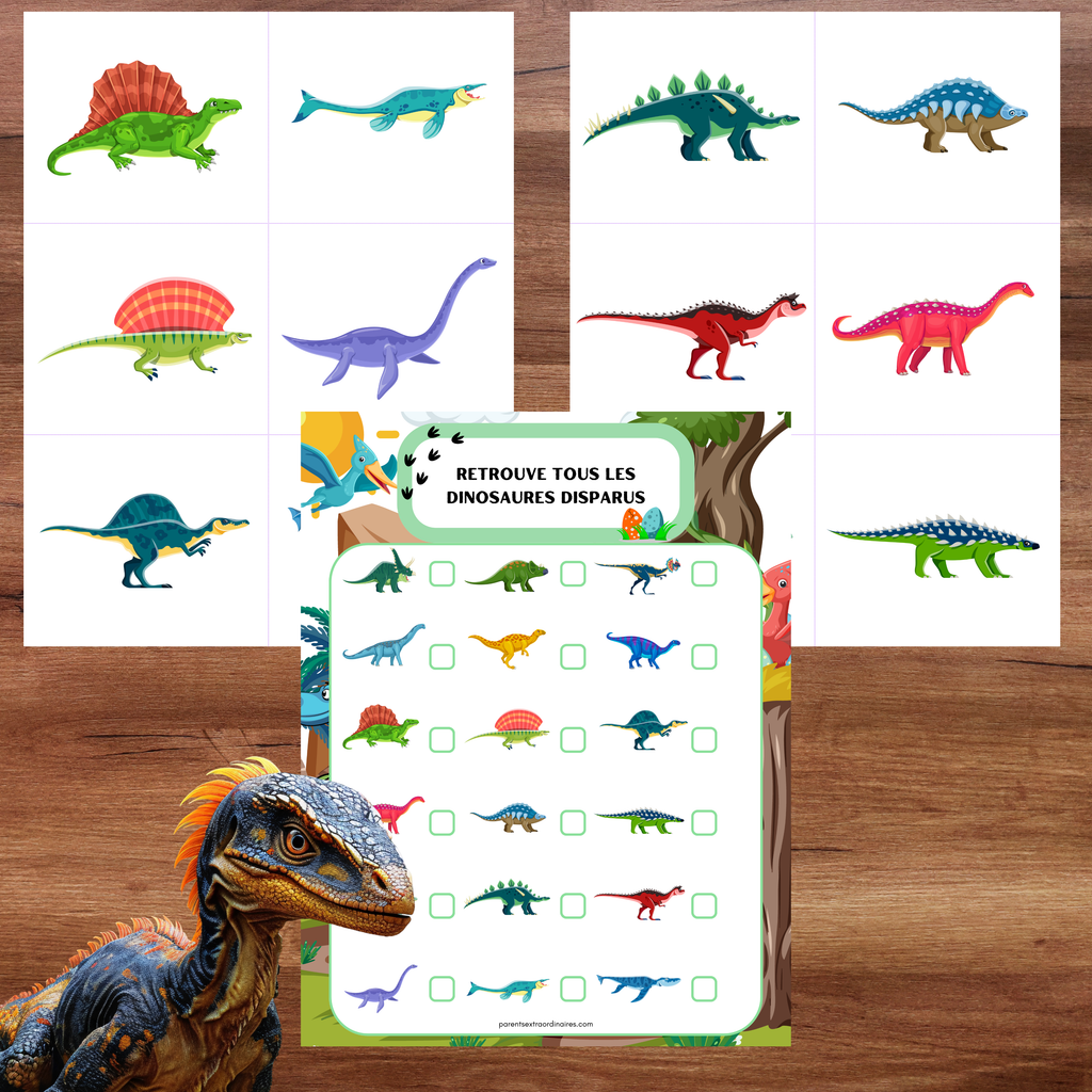 Ensemble à la découverte des dinosaures