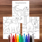 Ensemble à la découverte des dinosaures