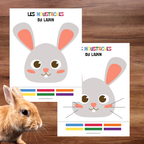 Ensemble d'activités thème lapin de Pâques
