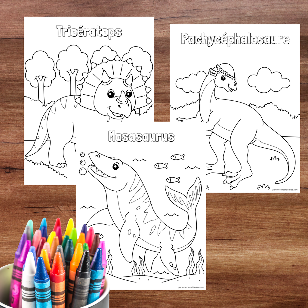 Ensemble à la découverte des dinosaures