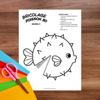 Bricolages poissons 3D