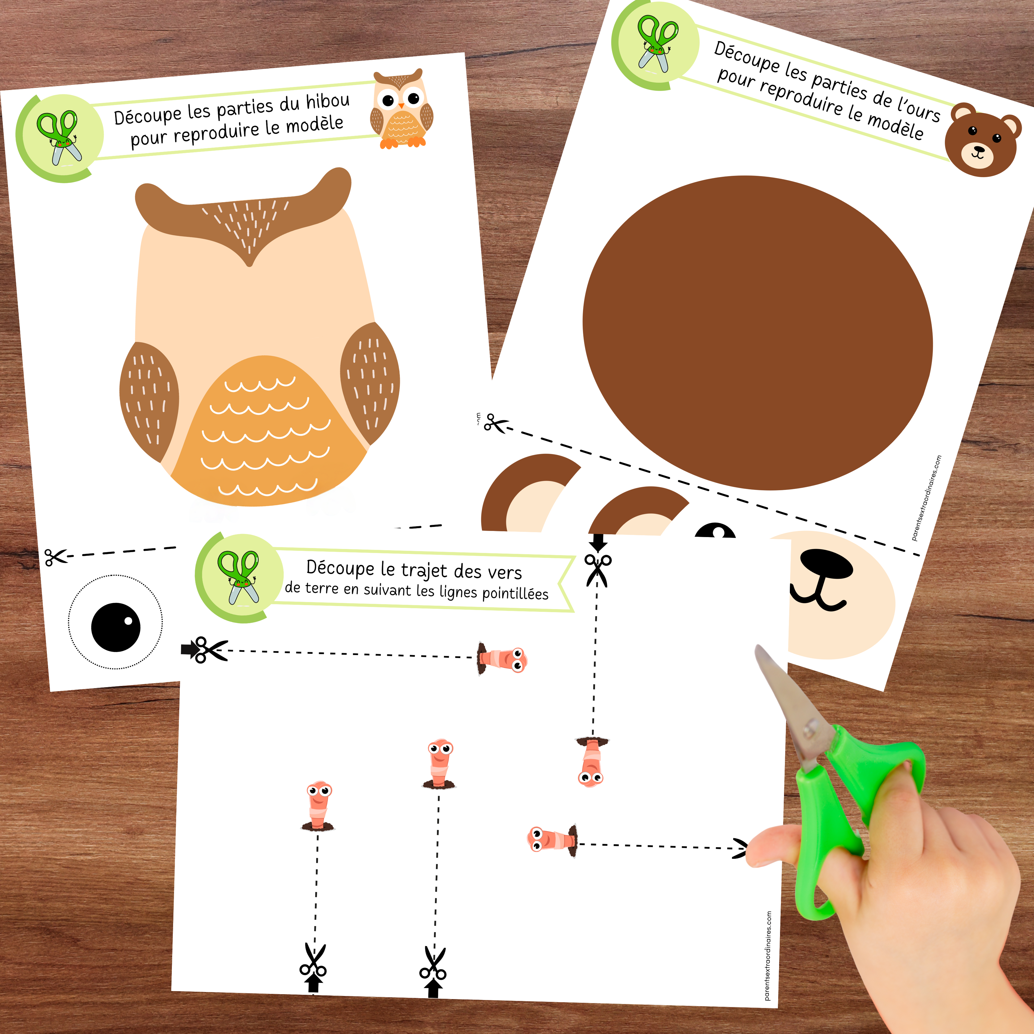Cahier éducatif de découpage à thème nature conçu pour développer la motricité fine, la coordination œil-main et la maîtrise des ciseaux. Grâce à 50 activités variées et progressives, les enfants acquièrent de l’aisance dans leurs gestes tout en s’amusant avec des éléments de la nature.
