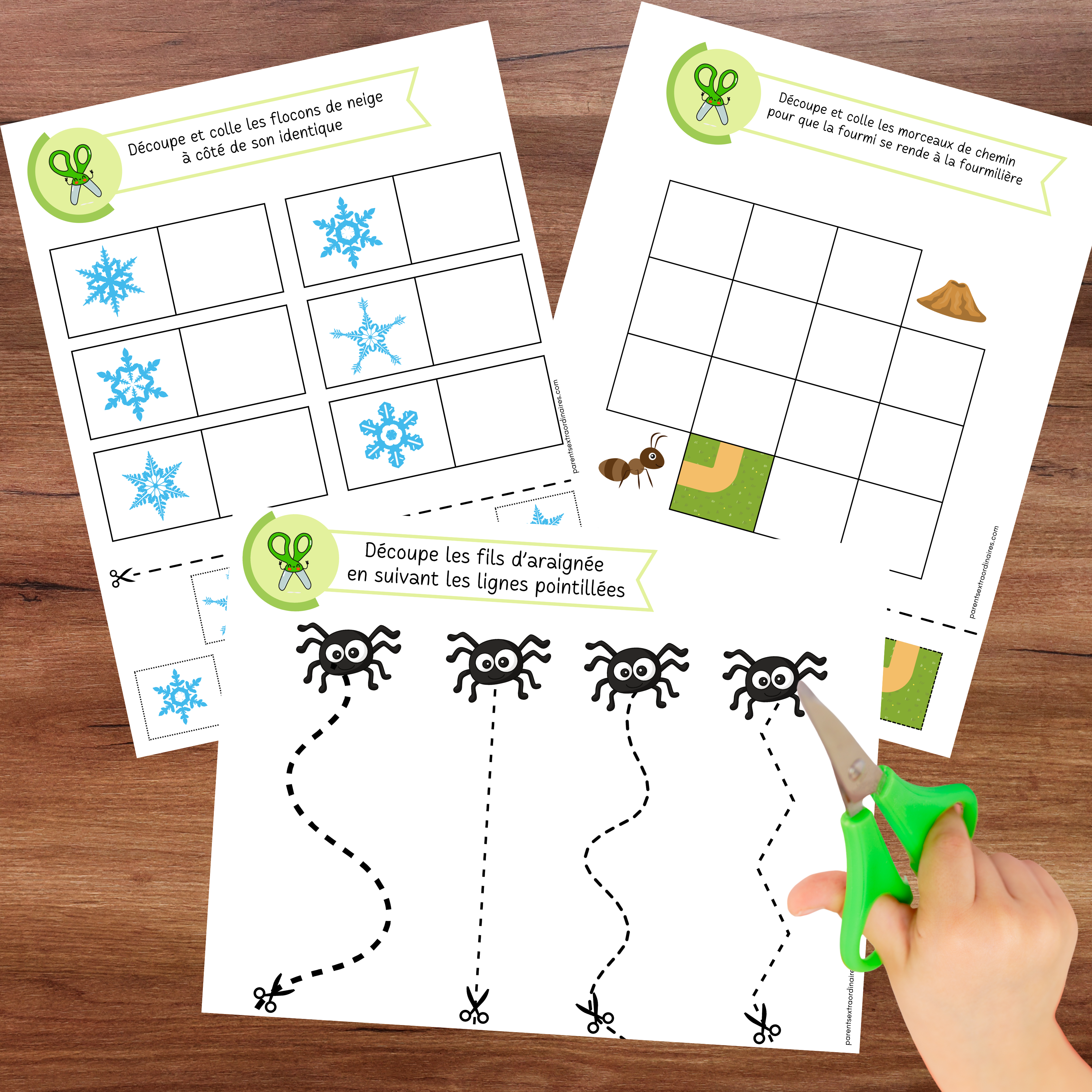 Aidez votre enfant à maîtriser les ciseaux tout en explorant la nature ! Ce cahier de découpage comprend 50 activités progressives qui développent la motricité fine, la coordination et la confiance en soi de façon ludique et éducative.