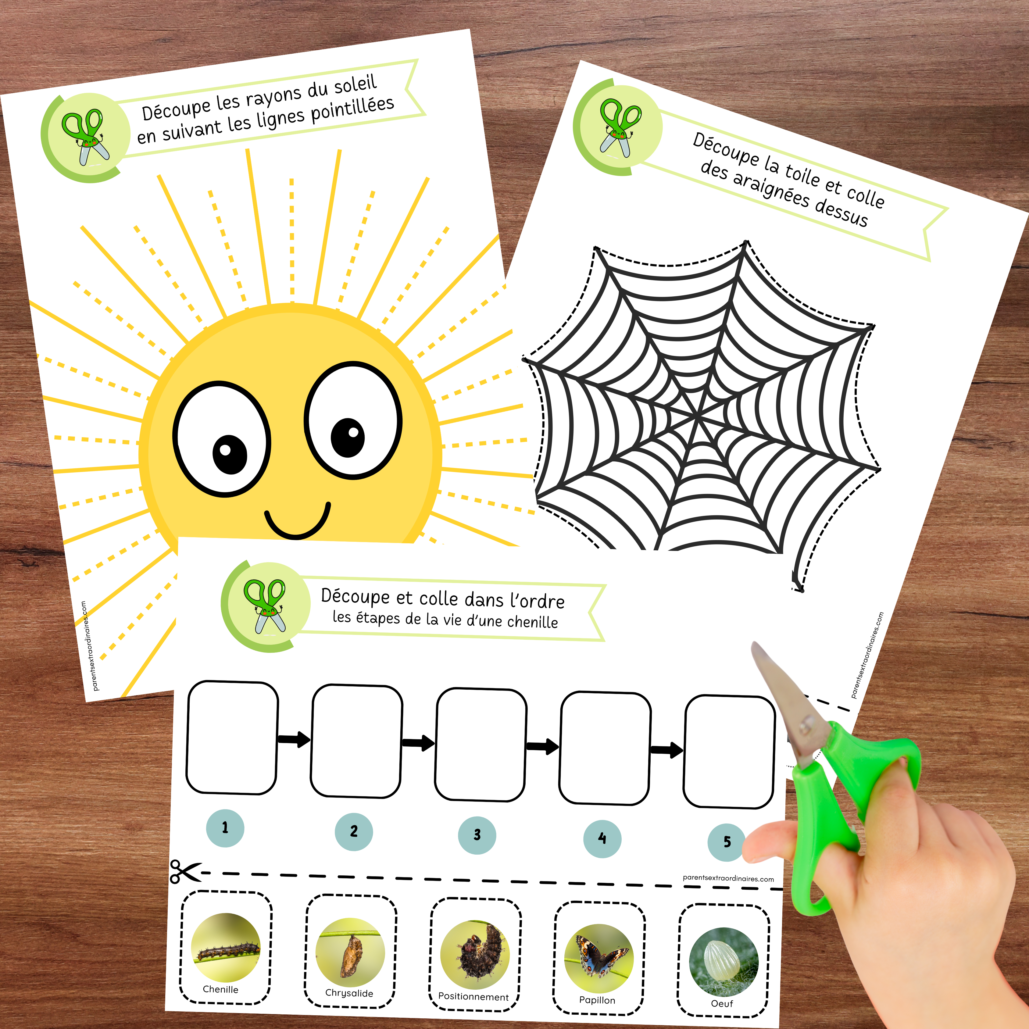 Aidez votre enfant à maîtriser les ciseaux tout en explorant la nature ! Ce cahier de découpage comprend 50 activités progressives qui développent la motricité fine, la coordination et la confiance en soi de façon ludique et éducative.