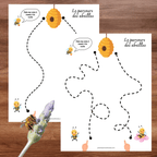 Activité le parcours des abeilles