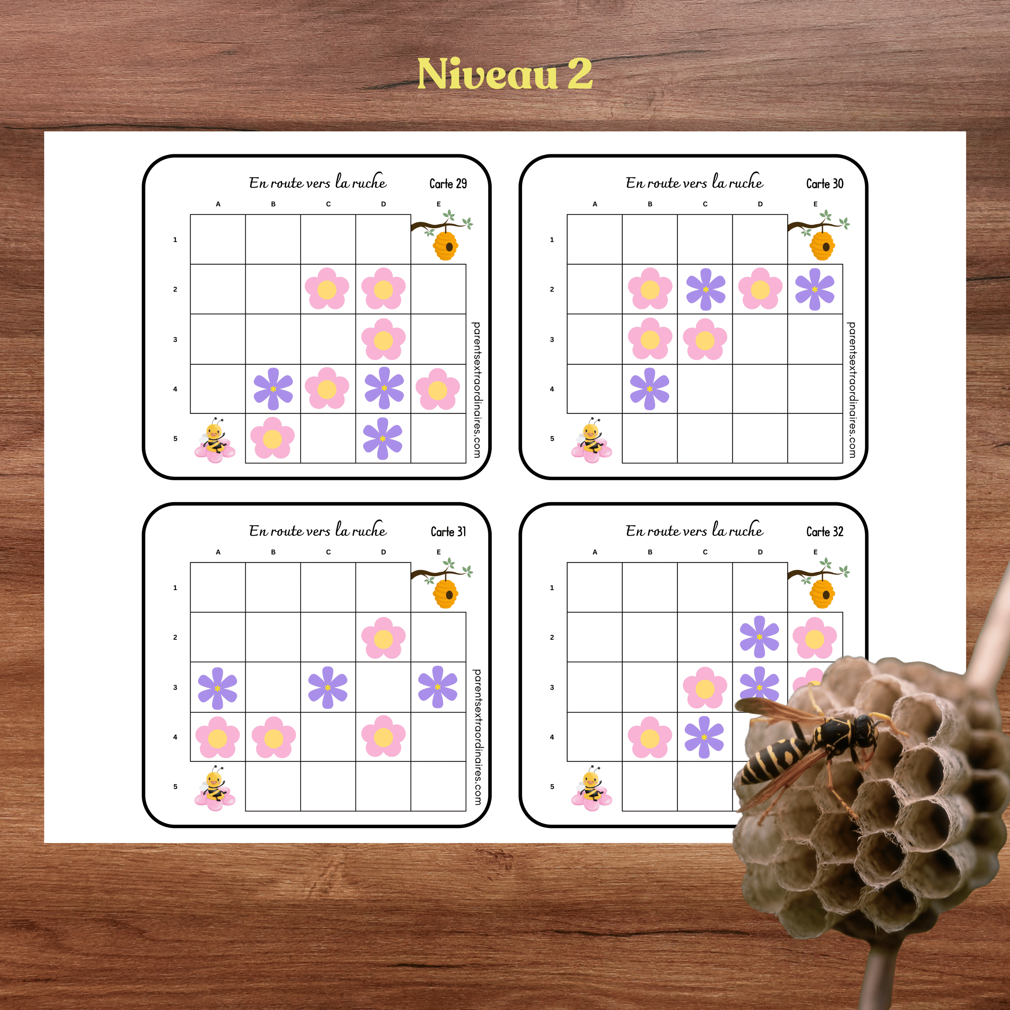 Activité en route vers la ruche