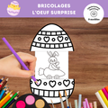 Bricolages l'oeuf surprise