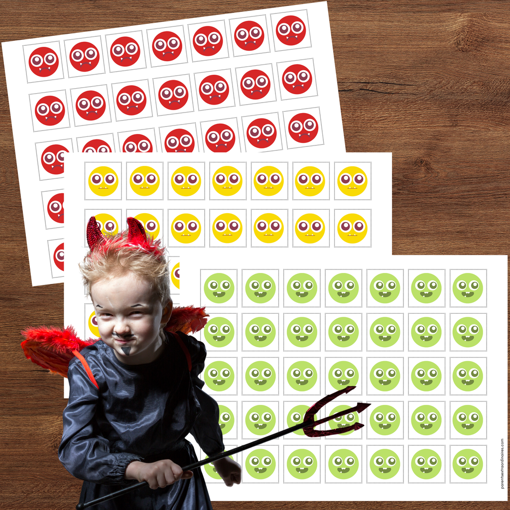 Tableau de comportement : thème monstres