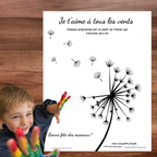 Ensemble d’activités fête des mères