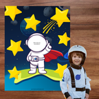 Affiche estime de soi - astronaute