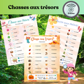 Fiches chasses aux trésors