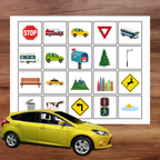 Bingo en voiture