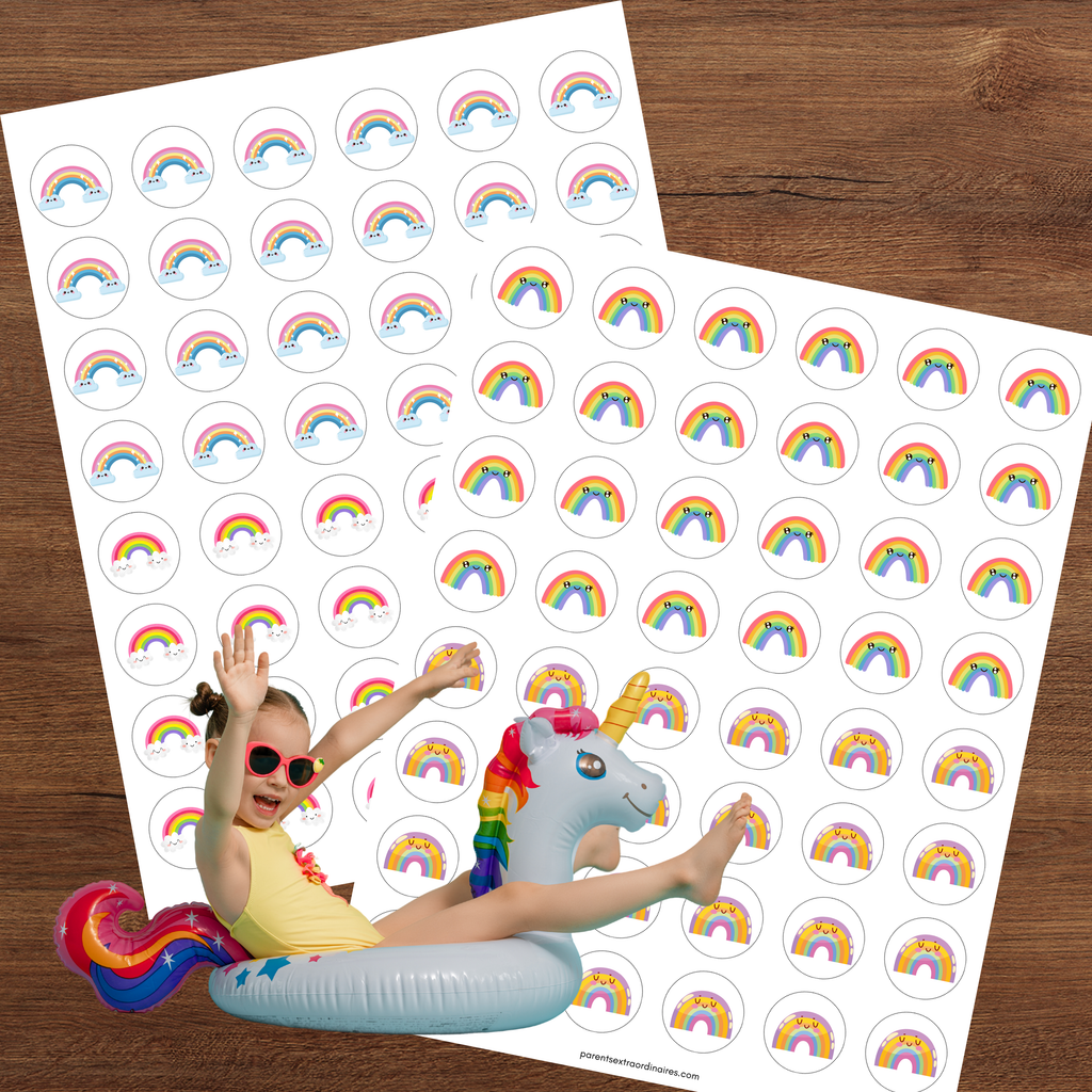 Tableau de progrès : thème licorne