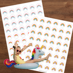 Tableau de progrès : thème licorne