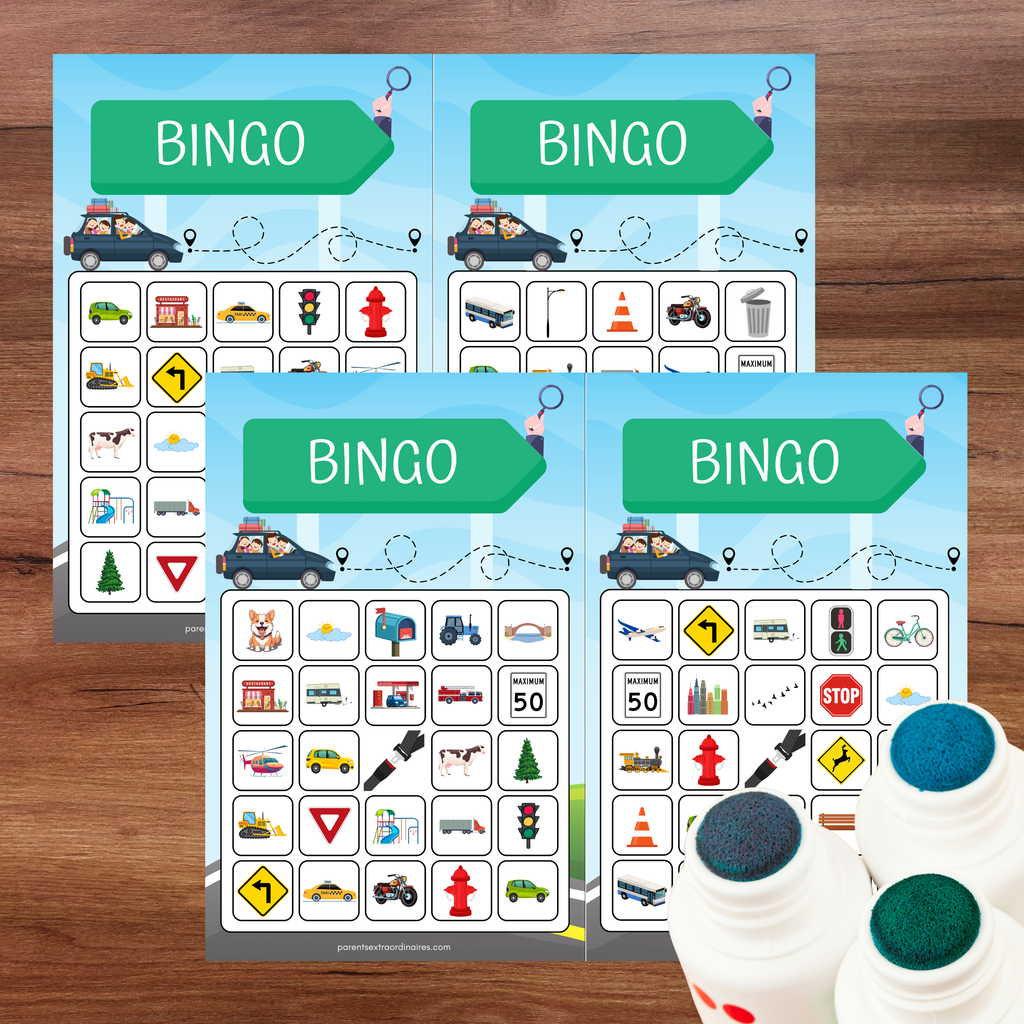 Bingo en voiture