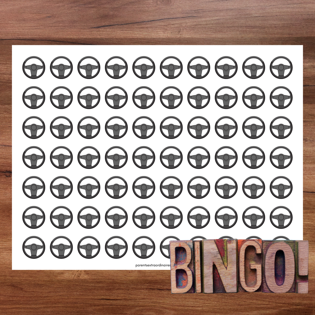 Bingo en voiture