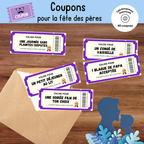Coupons privilèges pour papa