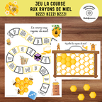 La course aux rayons de miel