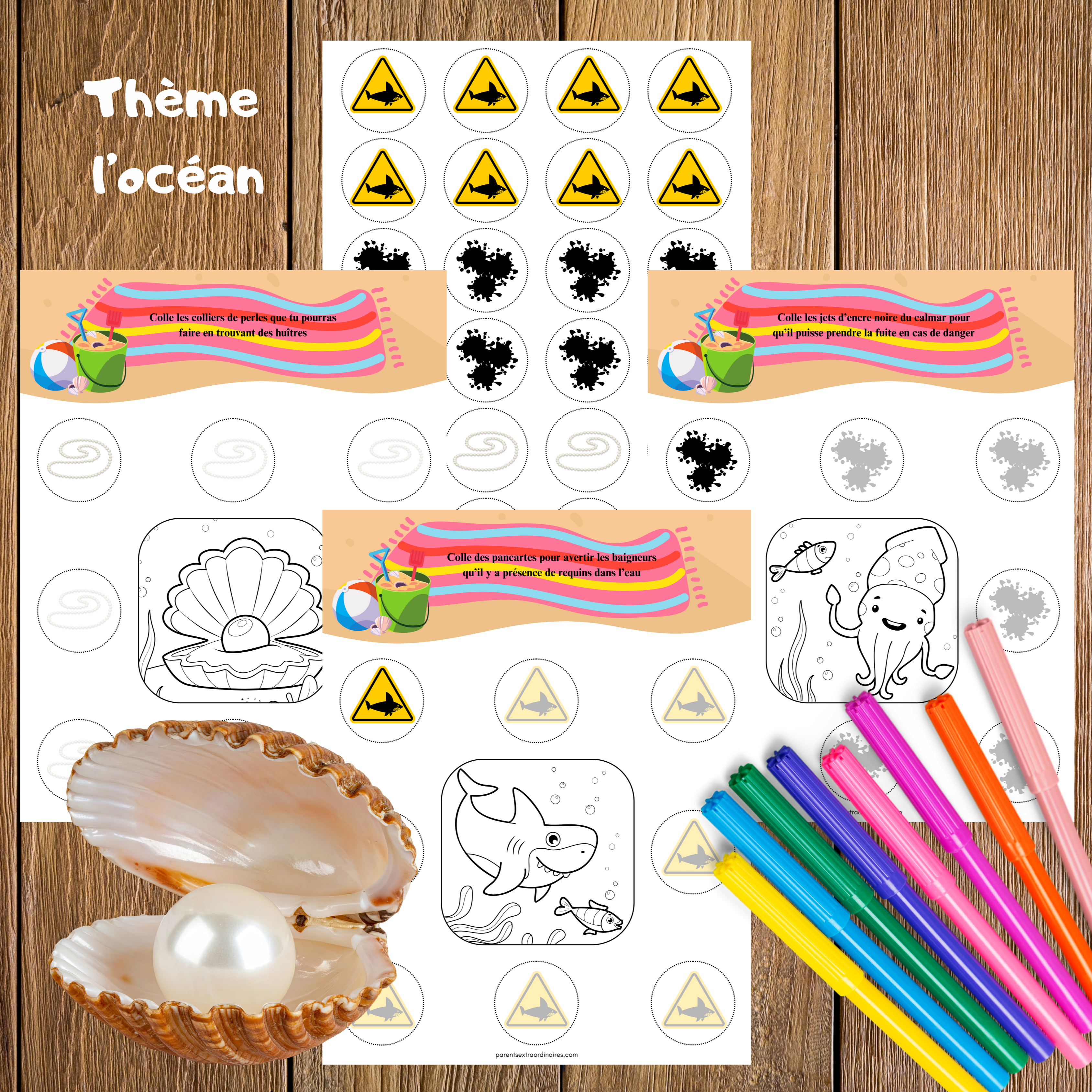 50 activités de collage, découpage et coloriage à imprimer pour enfants. Une ressource créative idéale pour développer la motricité fine, l’imagination et les compétences artistiques à la maison ou en classe.