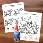 Activités de printemps pour enfants incluant jeux de tri, coloriages et exercices de concentration adaptés au préscolaire.