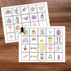 Jeu de bingo d’Halloween à plastifier et réutiliser