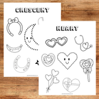 Coloriages éducatifs sur les formes géométriques à imprimer pour aider les enfants à reconnaître les formes tout en développant leur motricité fine et leur créativité.