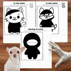 Bricolage La famille momie inclus dans l’ensemble d’Halloween