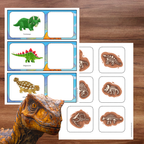 Ensemble d’activités dinosaures à imprimer pour garderie, préscolaire et maternelle.